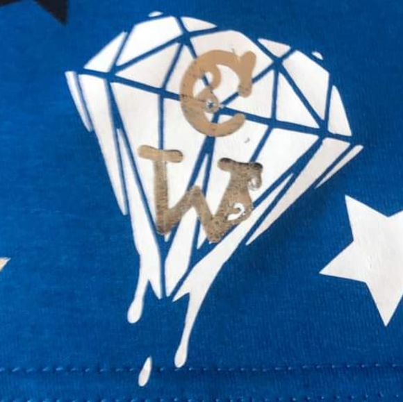 Creative Wave Drip King tee Silver/White - Picture 2 of 3